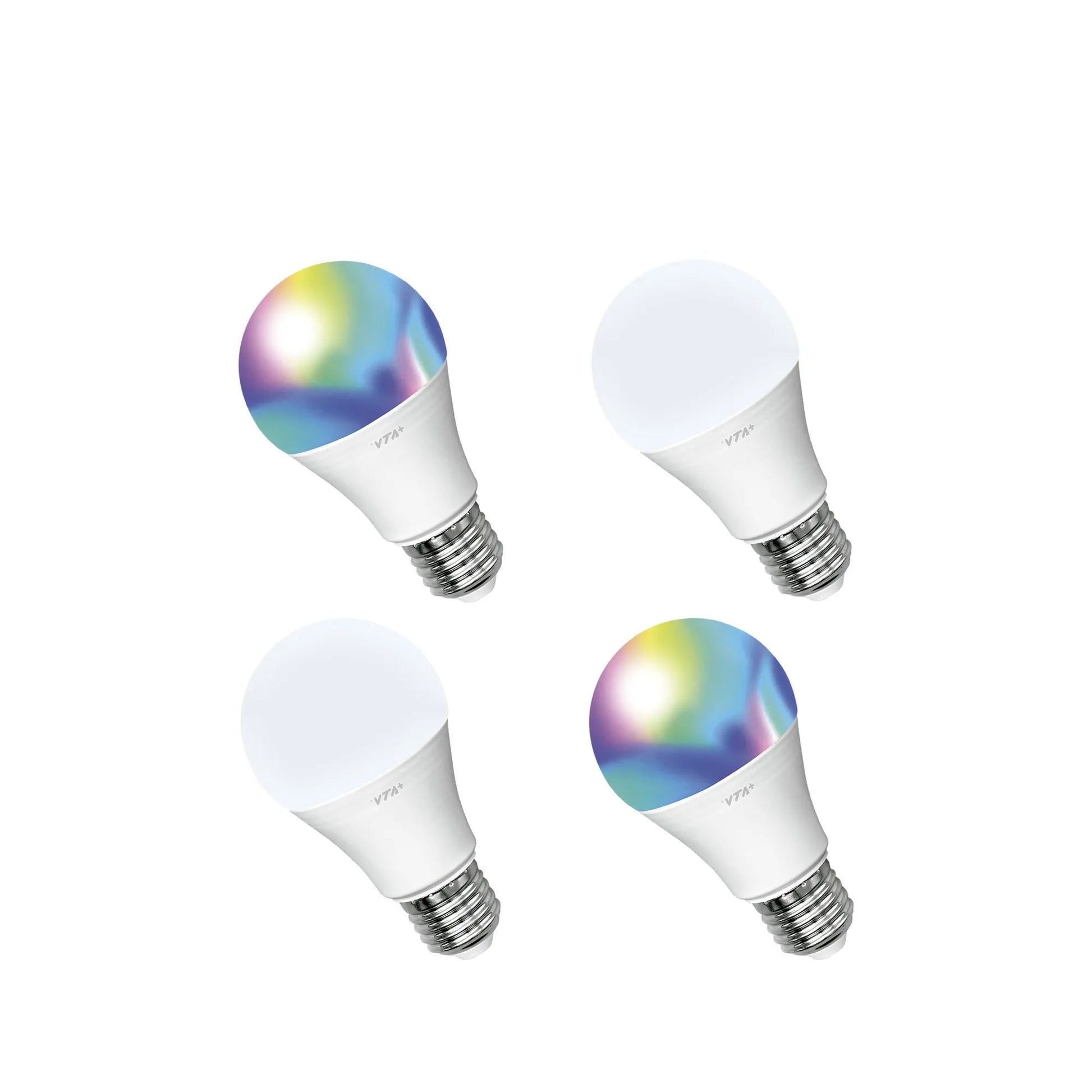 Kit X 4 Bombillos RGB Smart