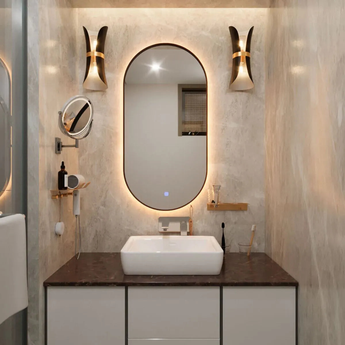 Espejos decorativos y organicos