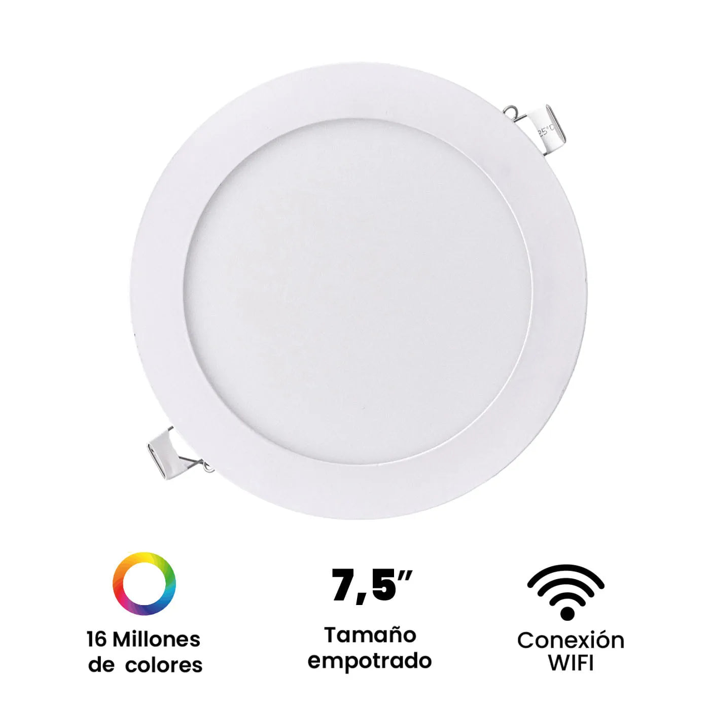 Panel LED Inteligente de Incrustar Smart Home NED 8,5” 18W